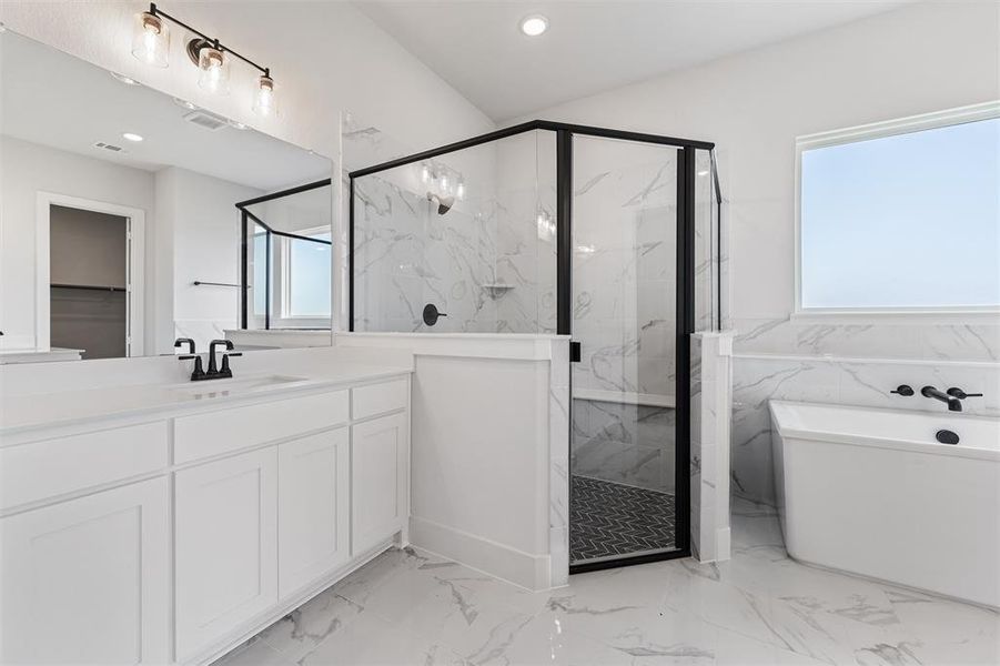 Furnished interior view inside a new home in Rocky Top, Krum (Image 8). Furnished interior view inside a new home in Rocky Top, Krum (Image 8).