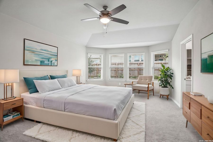 Furnished interior view inside a new home in Legendary Trails - Premier Series, Cibolo (Image 15).