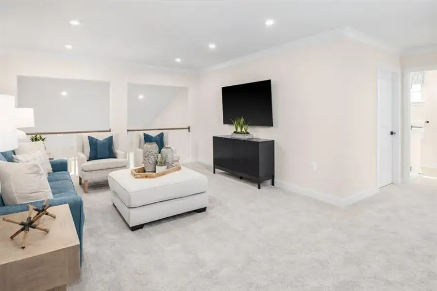 Furnished interior view inside a new home in Newberry 55+ Villas, McDonough (Image 20).