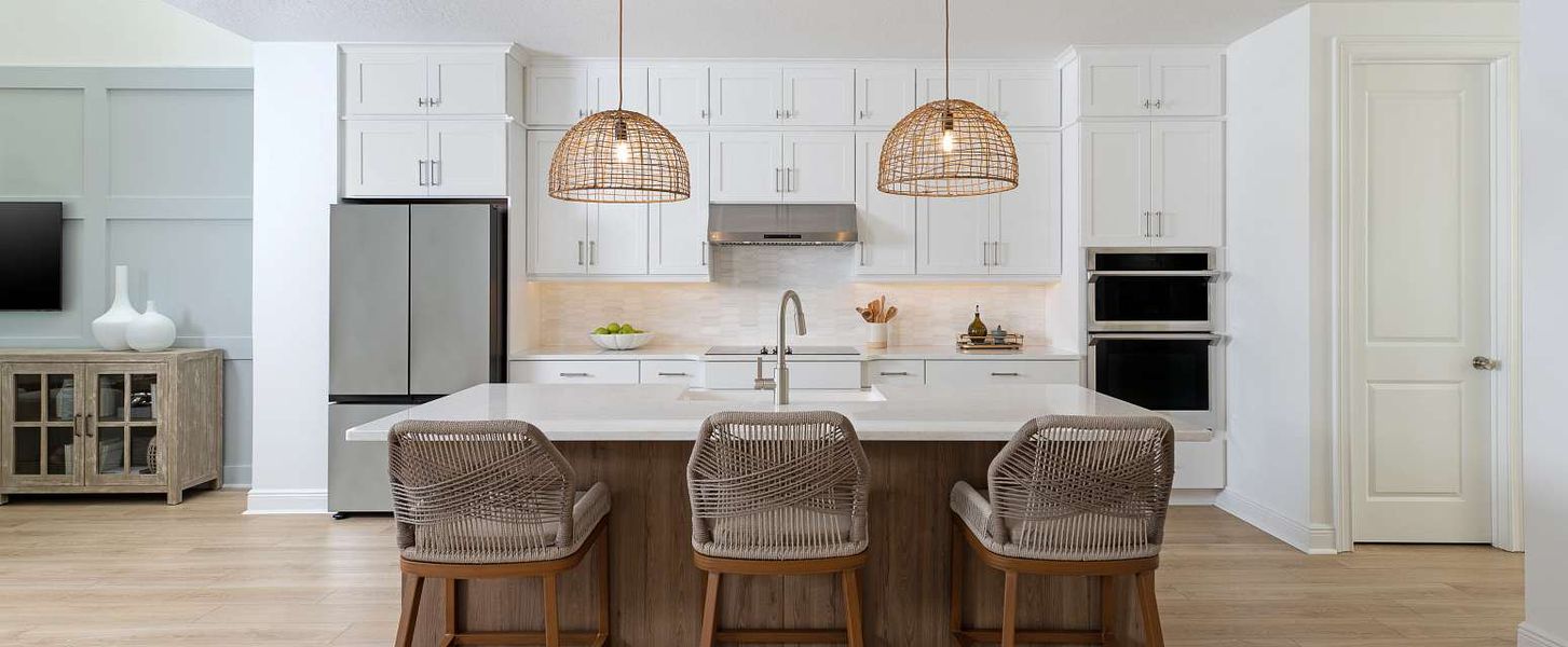 Representative furnished interior of a home built from the Duval II by Ashton Woods in Northlake at Ovation, Winter Garden (Image 30).