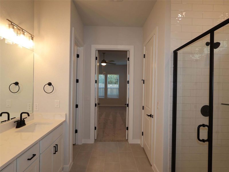 Furnished interior view inside a new home in Cedar Brook, Leander (Image 8).