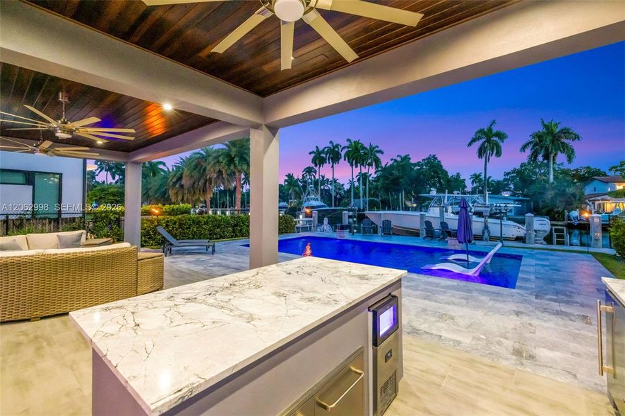 Exterior details and patio area of a home in , Fort Lauderdale (Image 41).