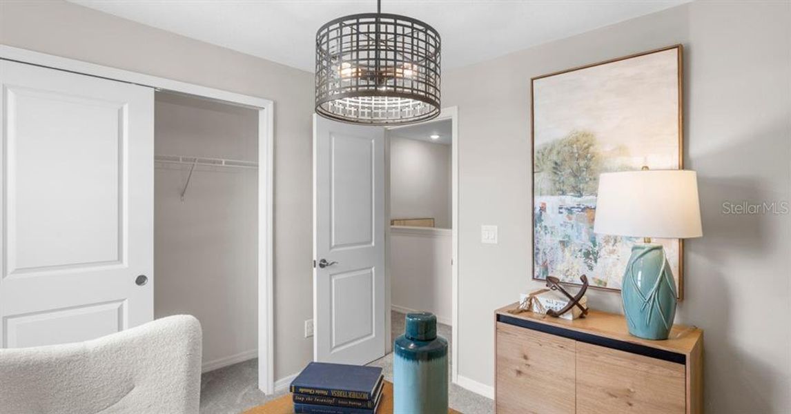 Furnished interior view inside a new home in Oakfield Trails, Parrish (Image 27).