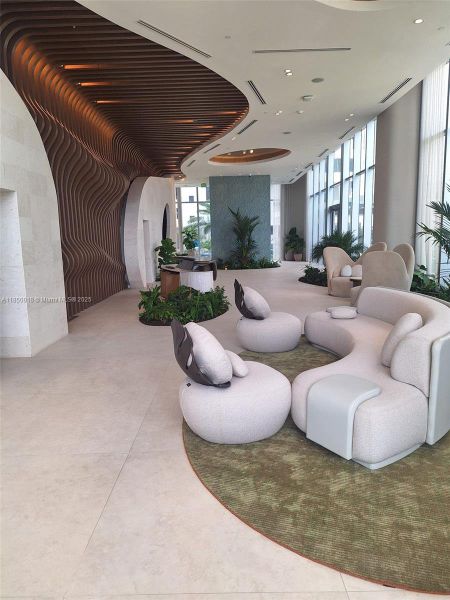 Furnished interior view inside a new home in , Miami (Image 5).