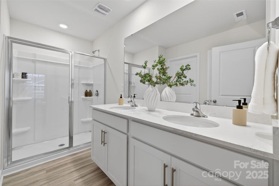 Furnished interior view inside a new home in Lakeshore at Windstone, Mooresville (Image 4).