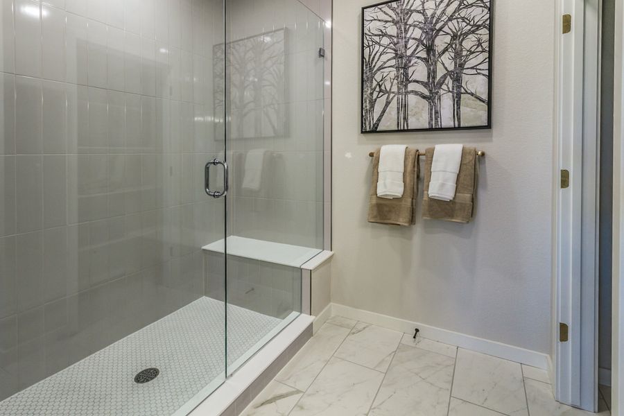 Representative furnished interior of a home built from the Christie by Hartford Homes in Trailside, Timnath (Image 52).