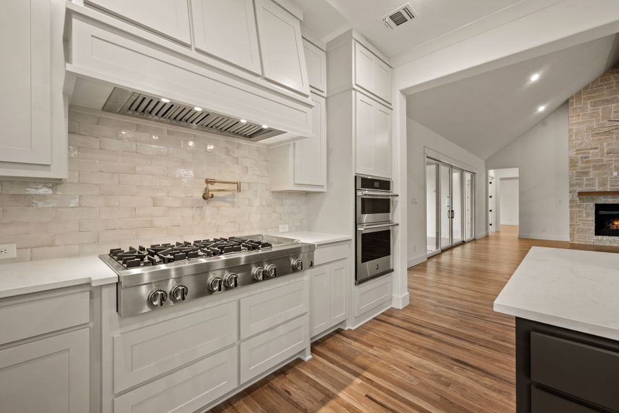 Furnished interior view inside a new home in NorthGlen, Haslet (Image 7).