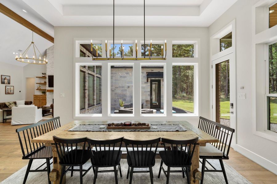 Furnished interior view inside a new home in , Montgomery (Image 9).