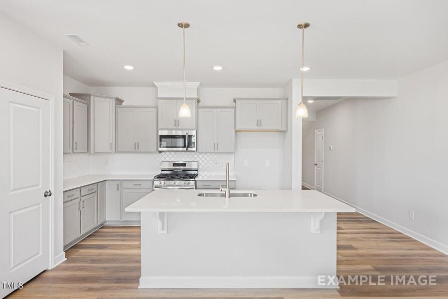 Furnished interior view inside a new home in Woodland Crossing, Zebulon (Image 7).