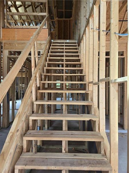 In-progress construction of a new home in Ashbury Commons, Powder Springs, GA (Image 9).