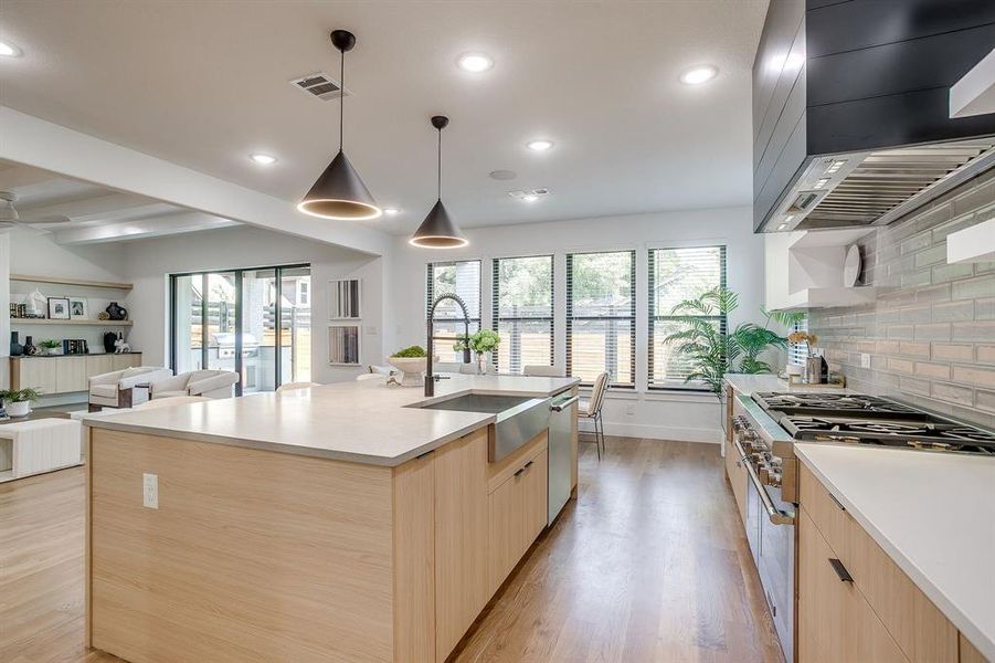 Furnished interior view inside a new home in , Fort Worth (Image 14). Furnished interior view inside a new home in , Fort Worth (Image 14).