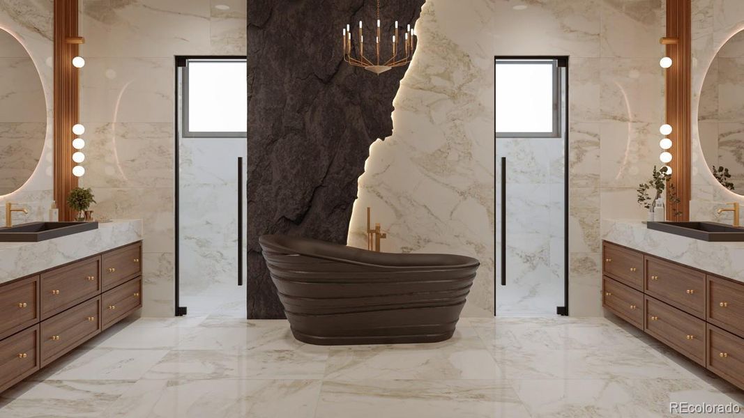 Furnished interior view inside a new home in , Parker (Image 10). Furnished interior view inside a new home in , Parker (Image 10).