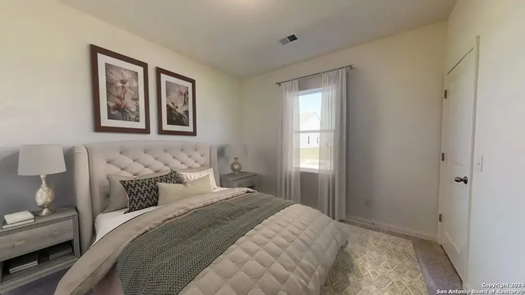 Furnished interior view inside a new home in Hennersby Hollow, San Antonio (Image 4).