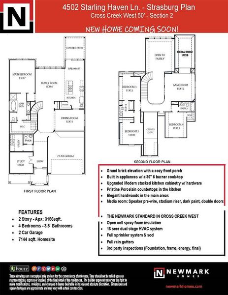 Strasburg Floorplan