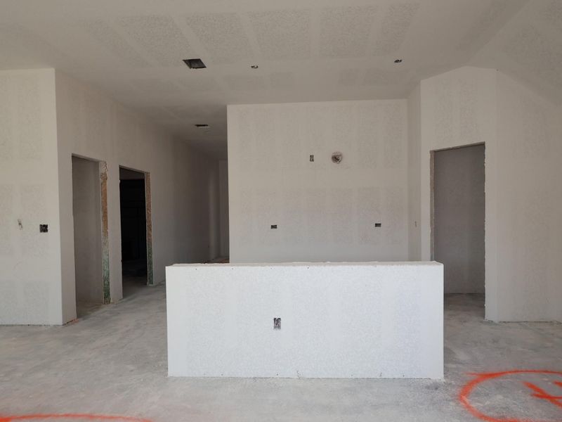 In-progress construction of a new home in Cascades at Onion Creek, Austin, TX (Image 7).