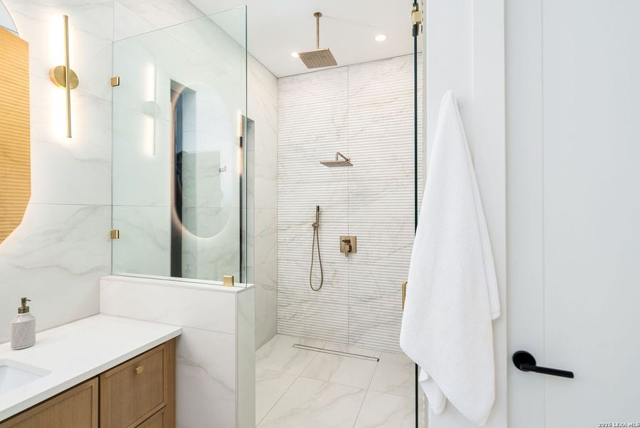 Furnished interior view inside a new home in , San Antonio (Image 6).