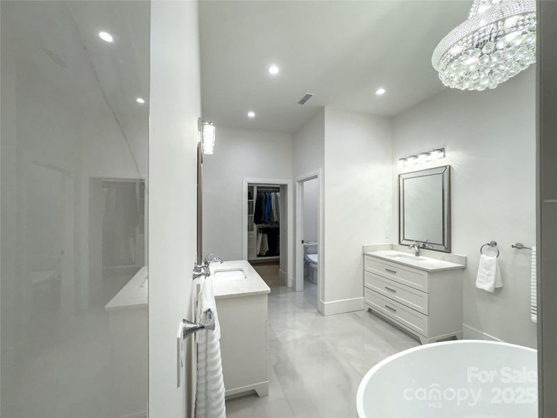 Furnished interior view inside a new home in , Hickory (Image 7).