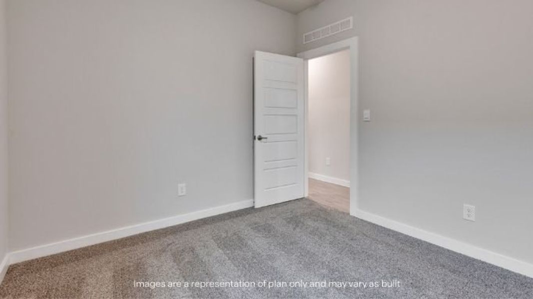 Representative unfurnished interior of a home built from the Portales by D.R. Horton in Homestead at Parks Bell Ranch, Odessa (Image 23).