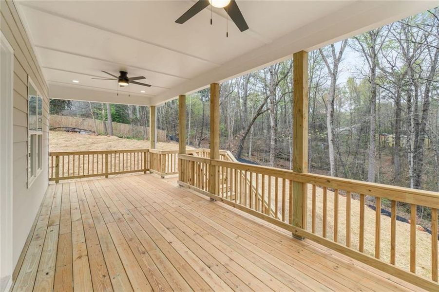 Exterior details and patio area of a home in , Braselton (Image 3).