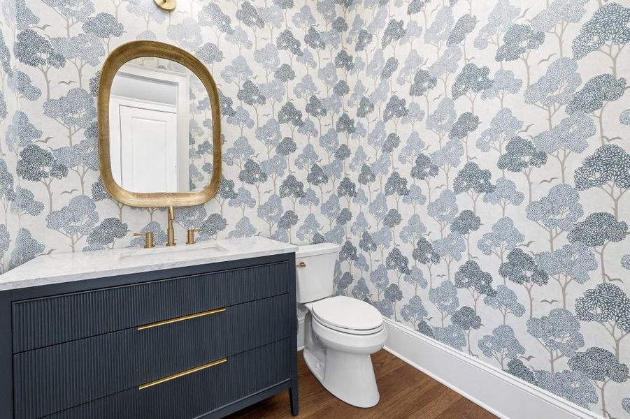 Furnished interior view inside a new home in , Marietta (Image 12).