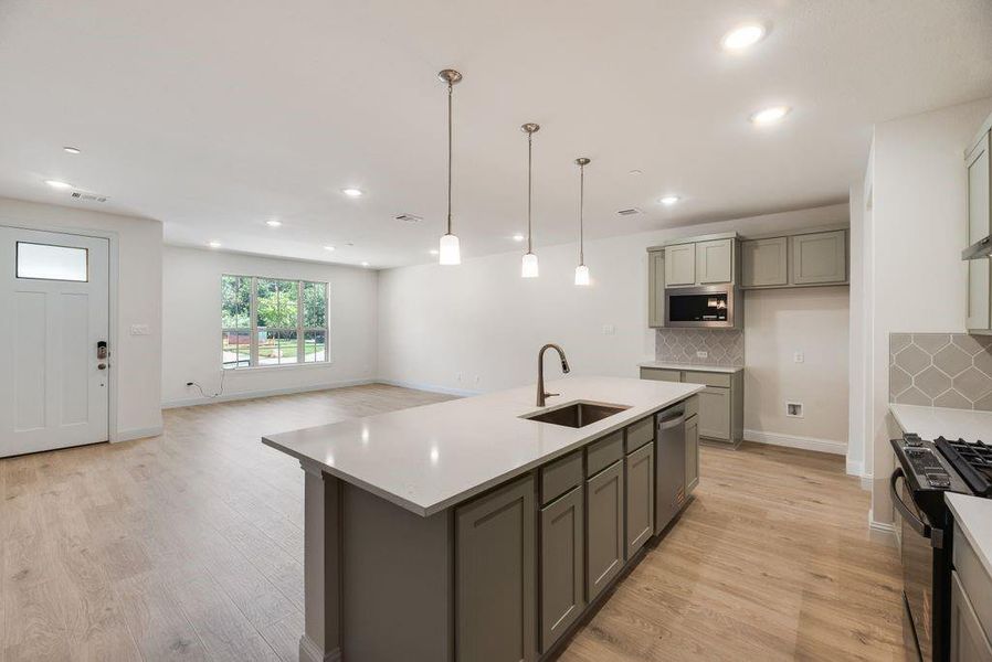 Furnished interior view inside a new home in Bayside, Rowlett (Image 13).