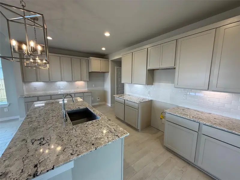 Furnished interior view inside a new home in Huntington Place, Rosharon (Image 3).