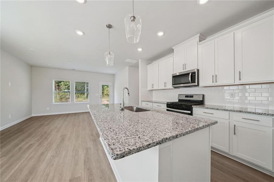 Furnished interior view inside a new home in Artisan Walk, Fairburn (Image 8).