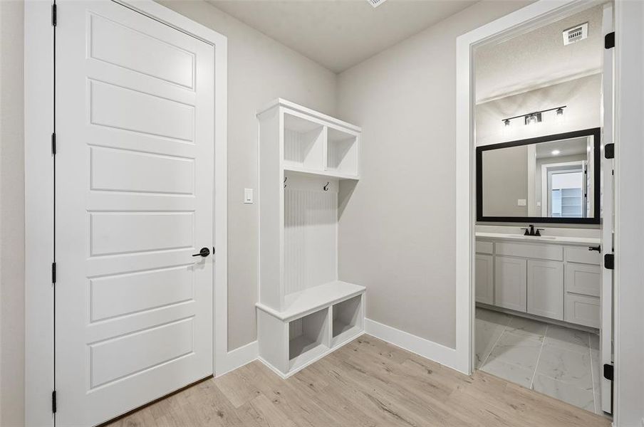 Furnished interior view inside a new home in Escondido Ranches, Poolville (Image 10).