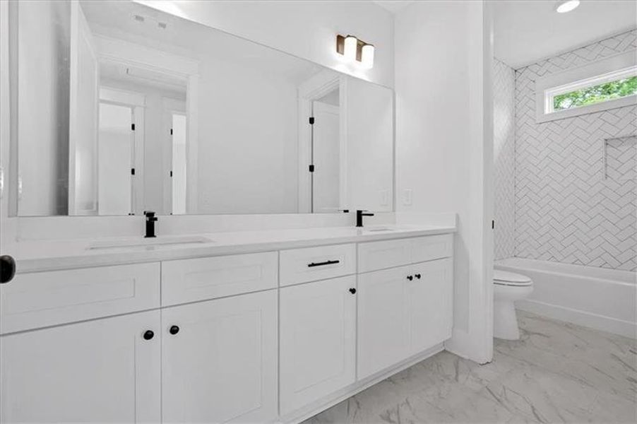 Furnished interior view inside a new home in , Rydal (Image 14).