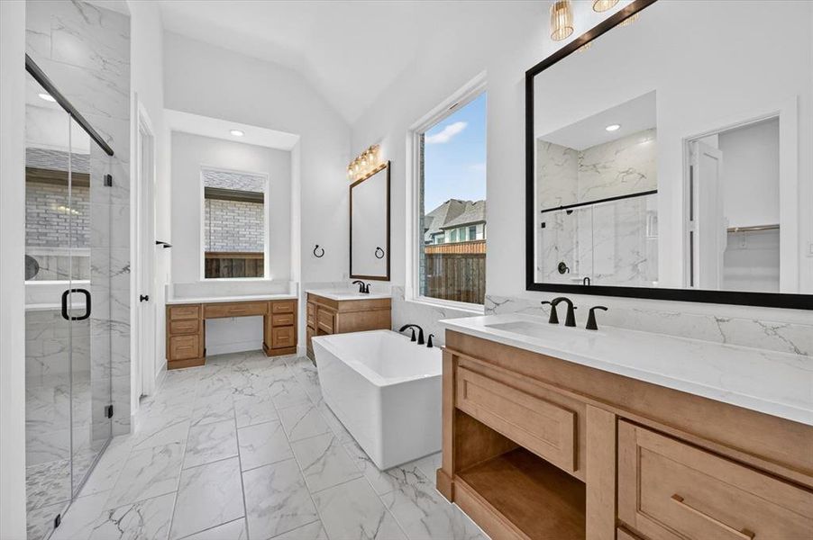 Furnished interior view inside a new home in Quail Hollow, Rockwall (Image 7).