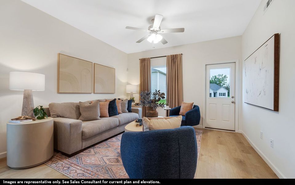 Furnished interior view inside a new home in Stonehenge, Manchester (Image 10).