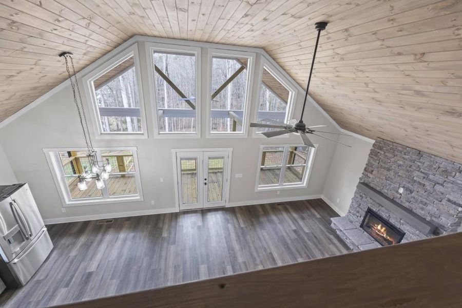 Spacious, unfurnished interior of a new home in , Lavonia (Image 17).