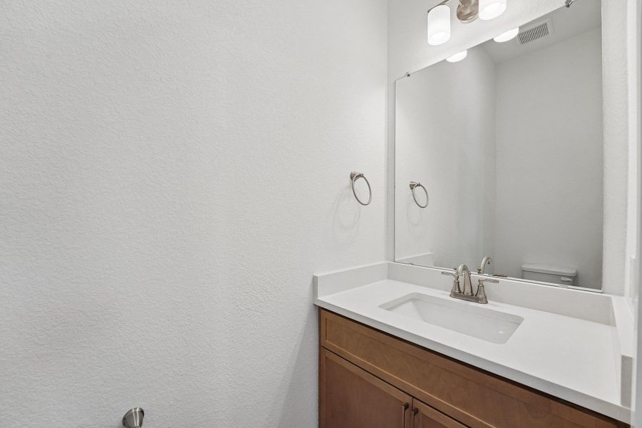 Close-up of interior finishes inside a home in Persimmon, Buda (Image 10).