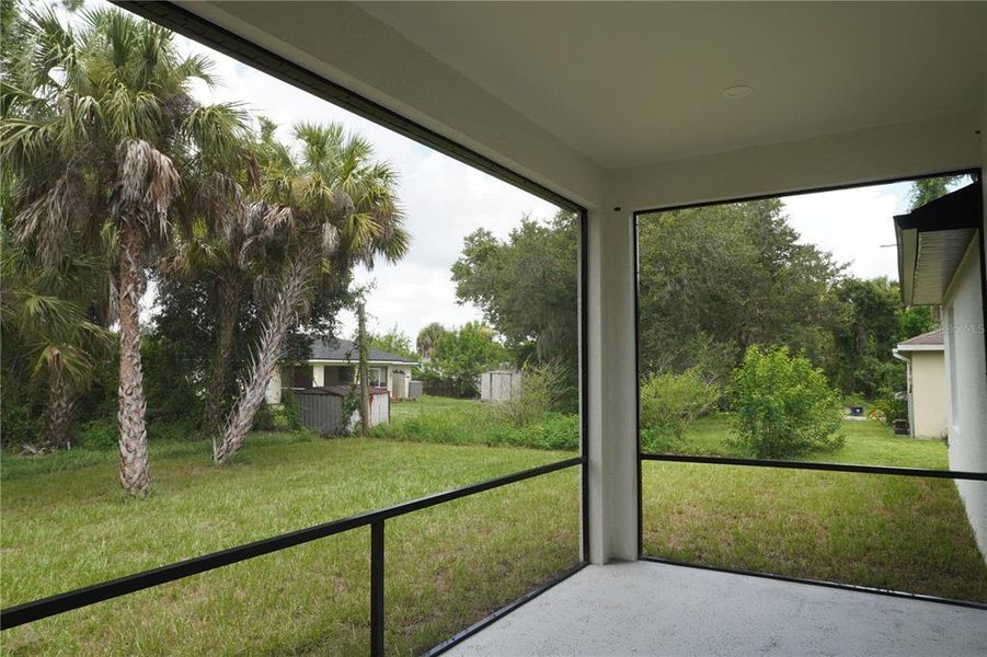 Exterior details and patio area of a home in , North Port (Image 3). Exterior details and patio area of a home in , North Port (Image 3).