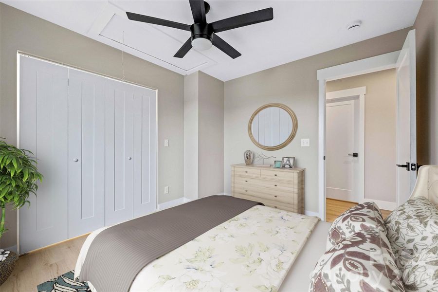 Furnished interior view inside a new home in , Hendersonville (Image 8).