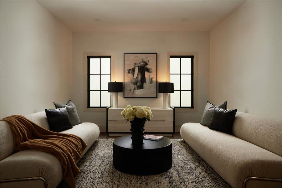 Furnished interior view inside a new home in , Dallas (Image 5). Furnished interior view inside a new home in , Dallas (Image 5).