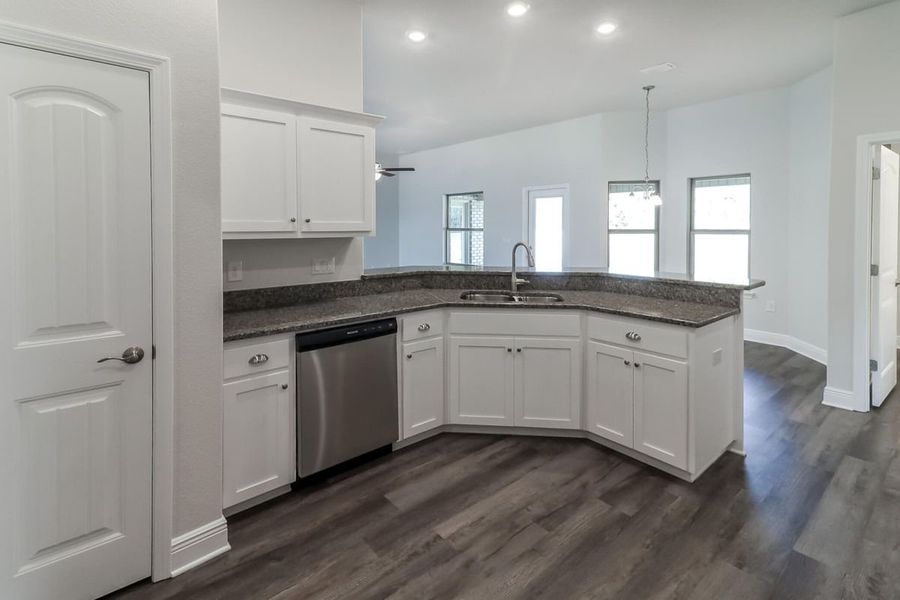 Furnished interior view inside a new home in Pecan Valley, Cantonment (Image 5). Furnished interior view inside a new home in Pecan Valley, Cantonment (Image 5).