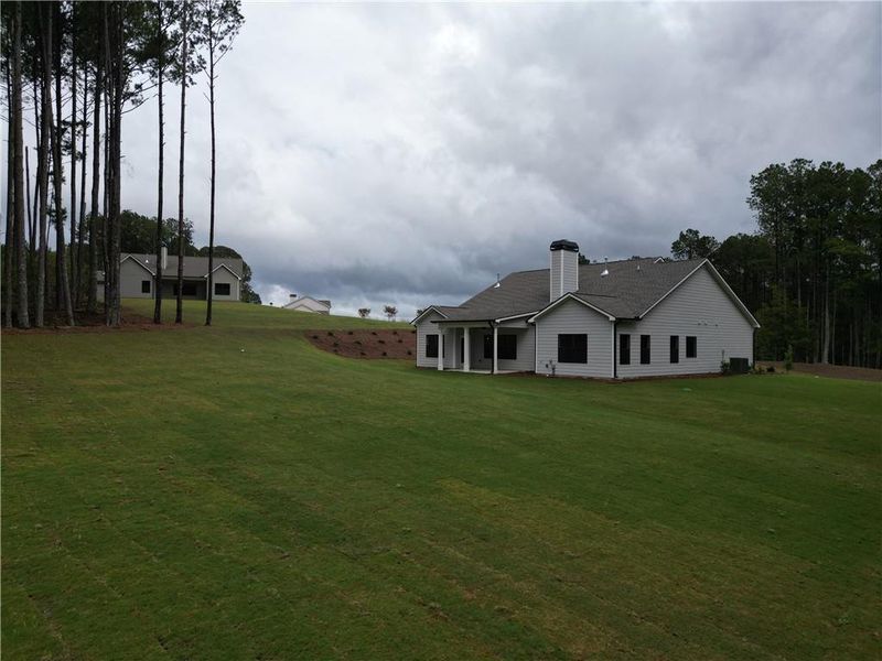 Exterior details and patio area of a home in Red Oak Ridge, Loganville (Image 4). Exterior details and patio area of a home in Red Oak Ridge, Loganville (Image 4).