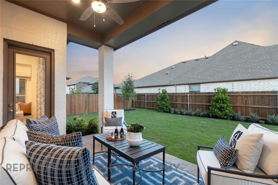 Exterior details and patio area of a home in , Brookshire (Image 3). Exterior details and patio area of a home in , Brookshire (Image 3).