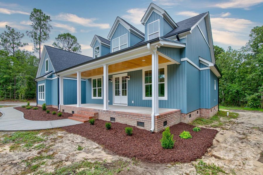 Front exterior of a new home in , Pageland, SC, highlighting curb appeal (Image 2). Front exterior of a new home in , Pageland, SC, highlighting curb appeal (Image 2).