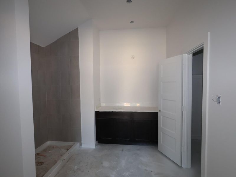 In-progress construction of a new home in Indian Springs, Crosby, TX (Image 12).