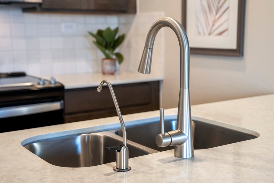 High-arc kitchen faucet High-arc kitchen faucet