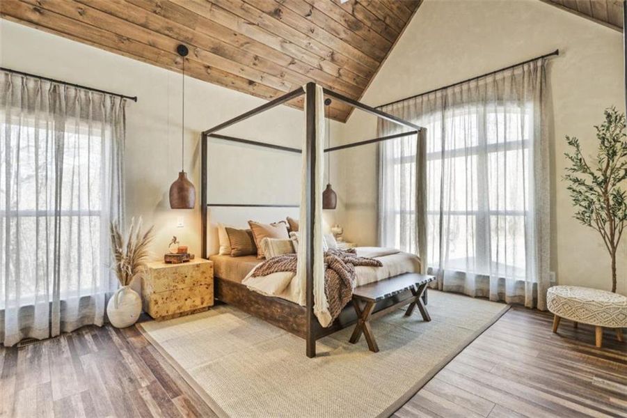 Furnished interior view inside a new home in , Ellijay (Image 4).