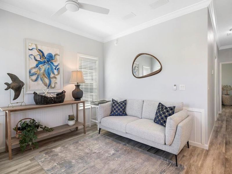 Furnished interior view inside a new home in , Sebastian (Image 17).