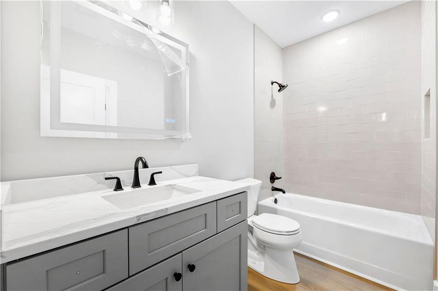 Furnished interior view inside a new home in , Brookhaven (Image 13).