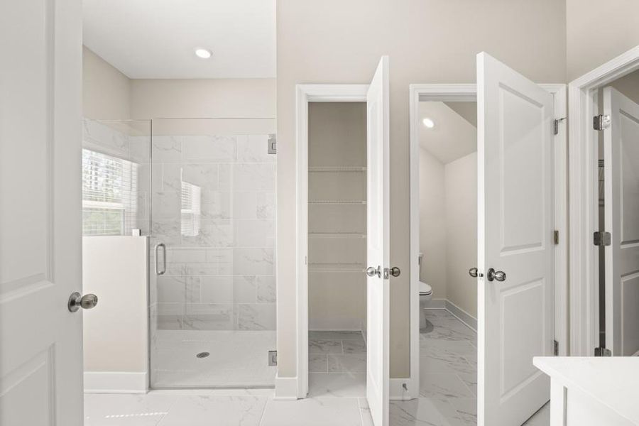 Furnished interior view inside a new home in Twelve Parks 55+, Sharpsburg (Image 19).