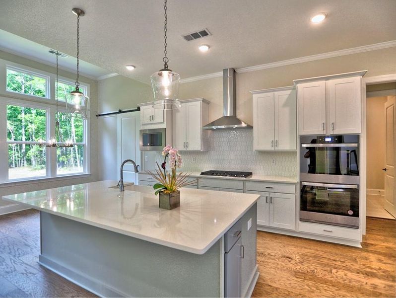 Furnished interior view inside a new home in , Cumming (Image 4). Furnished interior view inside a new home in , Cumming (Image 4).