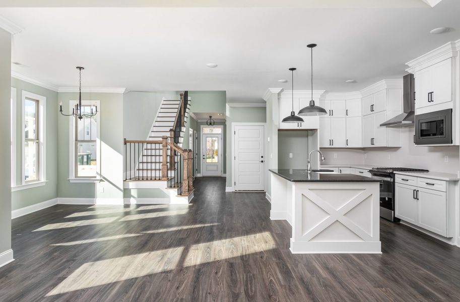 Representative furnished interior of a home built from the The Redwood by Greentech Homes LLC in The Thicket at Sedman Hills, Hixson (Image 6).