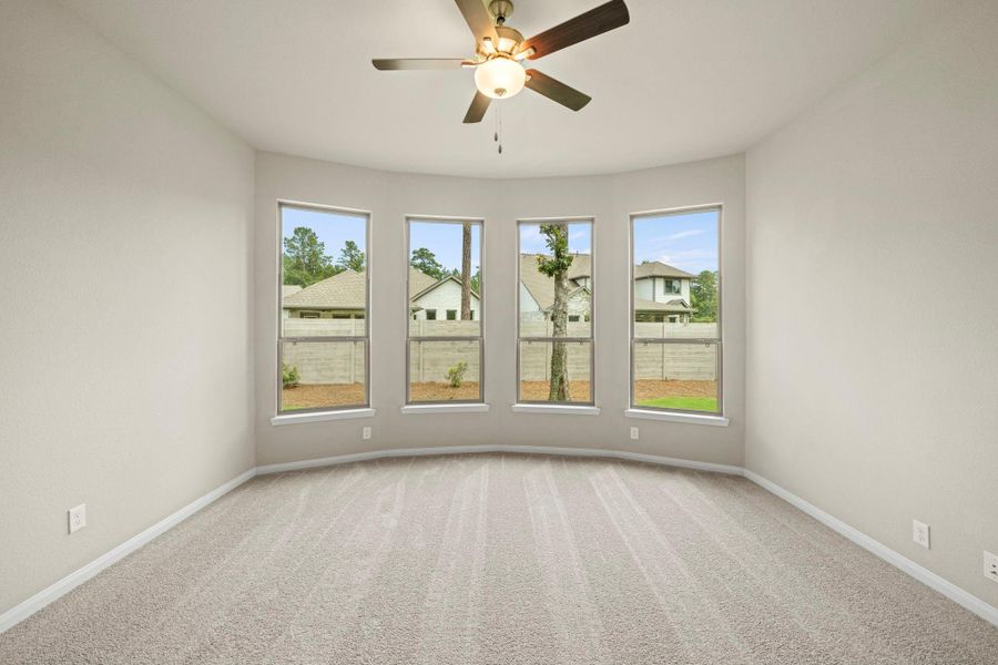Spacious, unfurnished interior of a new home in Two Step Farm, Montgomery (Image 24). Spacious, unfurnished interior of a new home in Two Step Farm, Montgomery (Image 24).