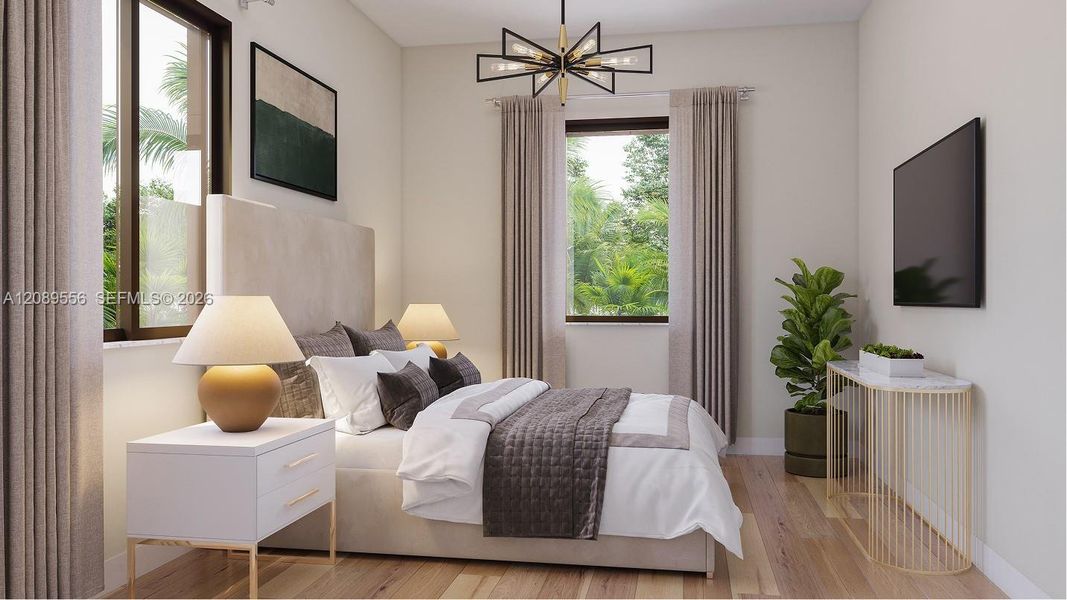Furnished interior view inside a new home in Parkland Royale, Parkland (Image 11).